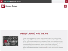 Tablet Screenshot of bwdesigngroup.com